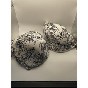 Cacique Intimates Floral Print Full Coverage‎ Underwire Bra - Size 42F